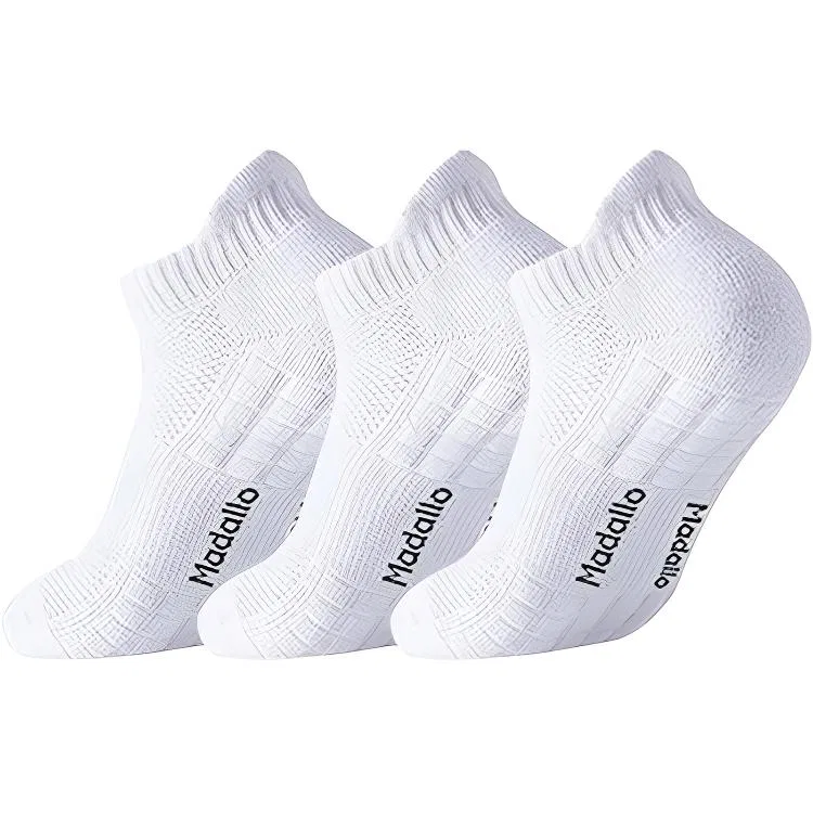Детские носки-невидимки, комплект из 3 пар, MADALLO, White