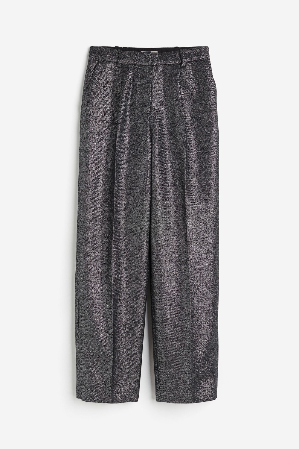 

Брюки H&M Shimmery, темно-серый/серебристый