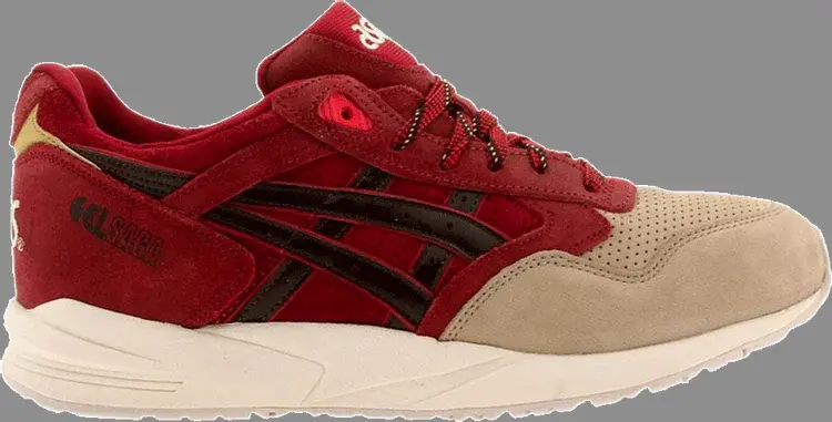 

Кроссовки gel saga 'christmas' Asics, красный