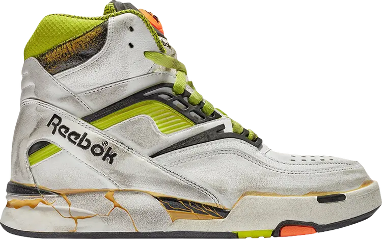 

Кроссовки Reebok x Maison Margiela TZ Pump Deadstock Green, белый