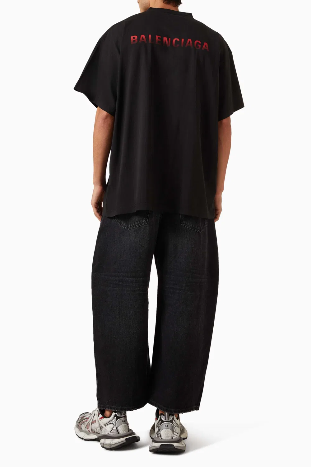 Футболка оверсайз Gradient Balenciaga — фото 3