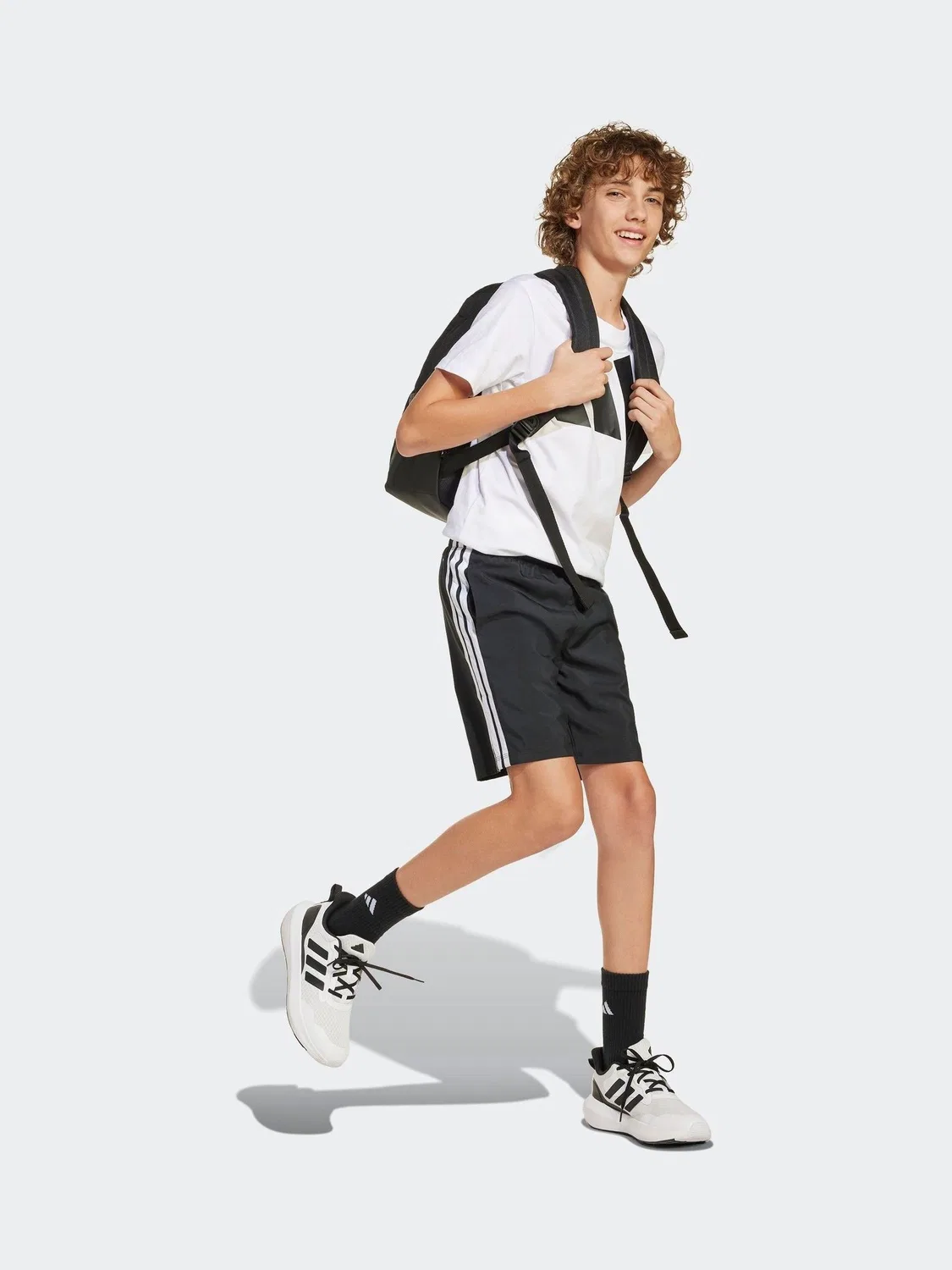 Шорты Essentials Climacool adidas, черный — фото 3