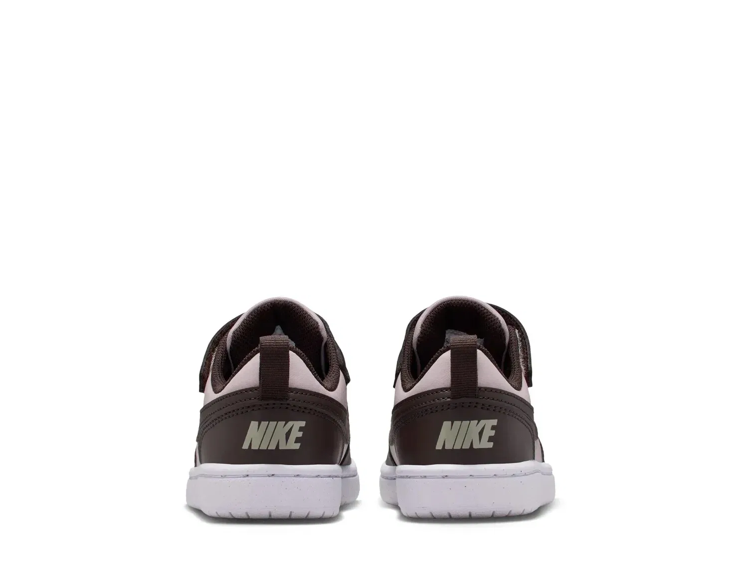 Кроссовки Nike Court Borough Low Recraft для мальчиков, темно-коричневые — фото 2