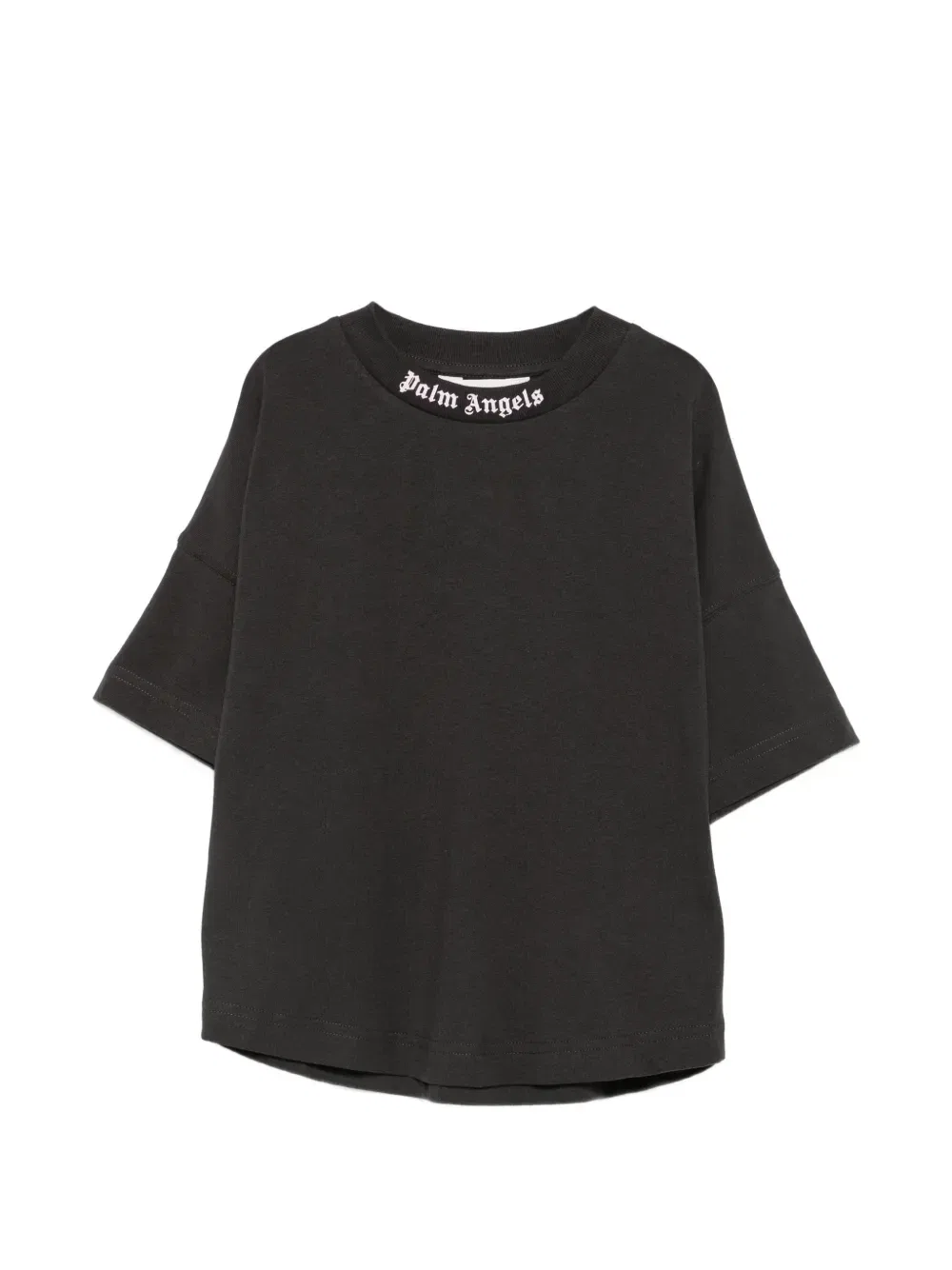 Футболка с логотипом Palm Angels Kids, черный