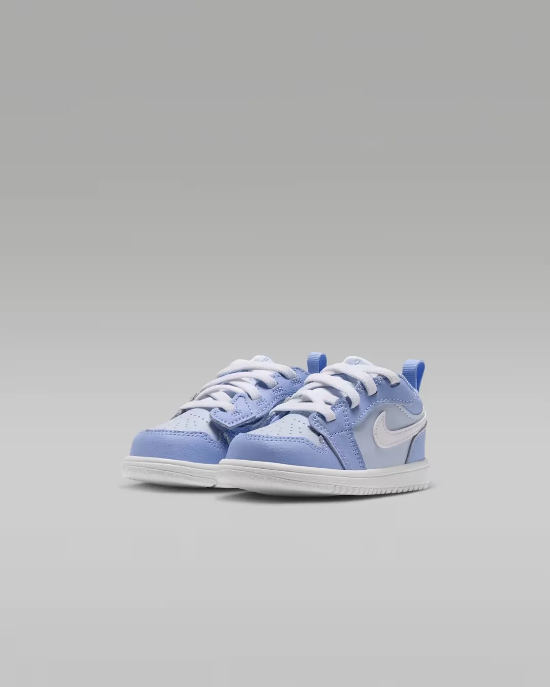 Кроссовки детские для малышей Nike Jordan 1 Low Alt, синий/белый — фото 4