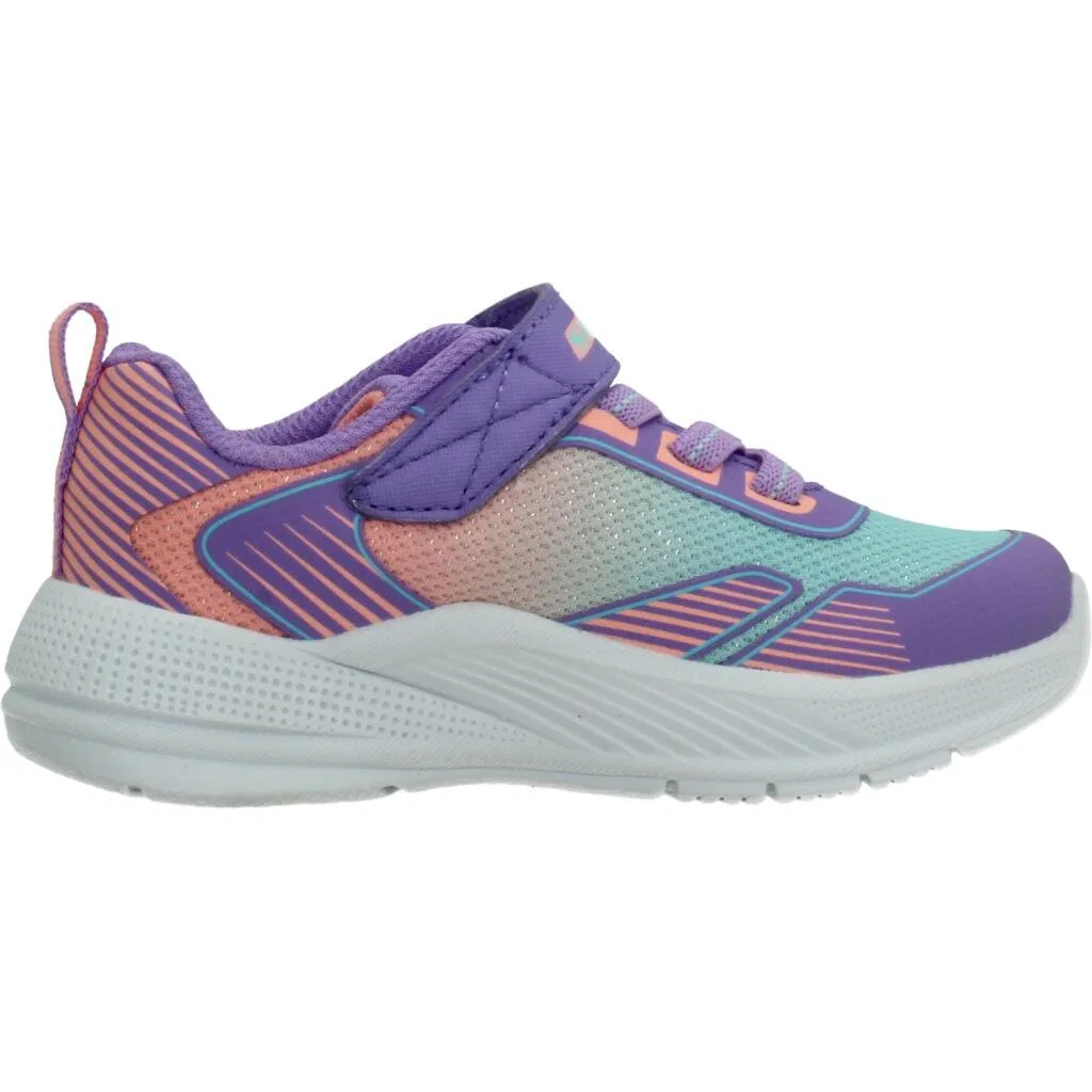 Детские кроссовки Skechers Microspec Advance - Oasis Poi, Violett — фото 4