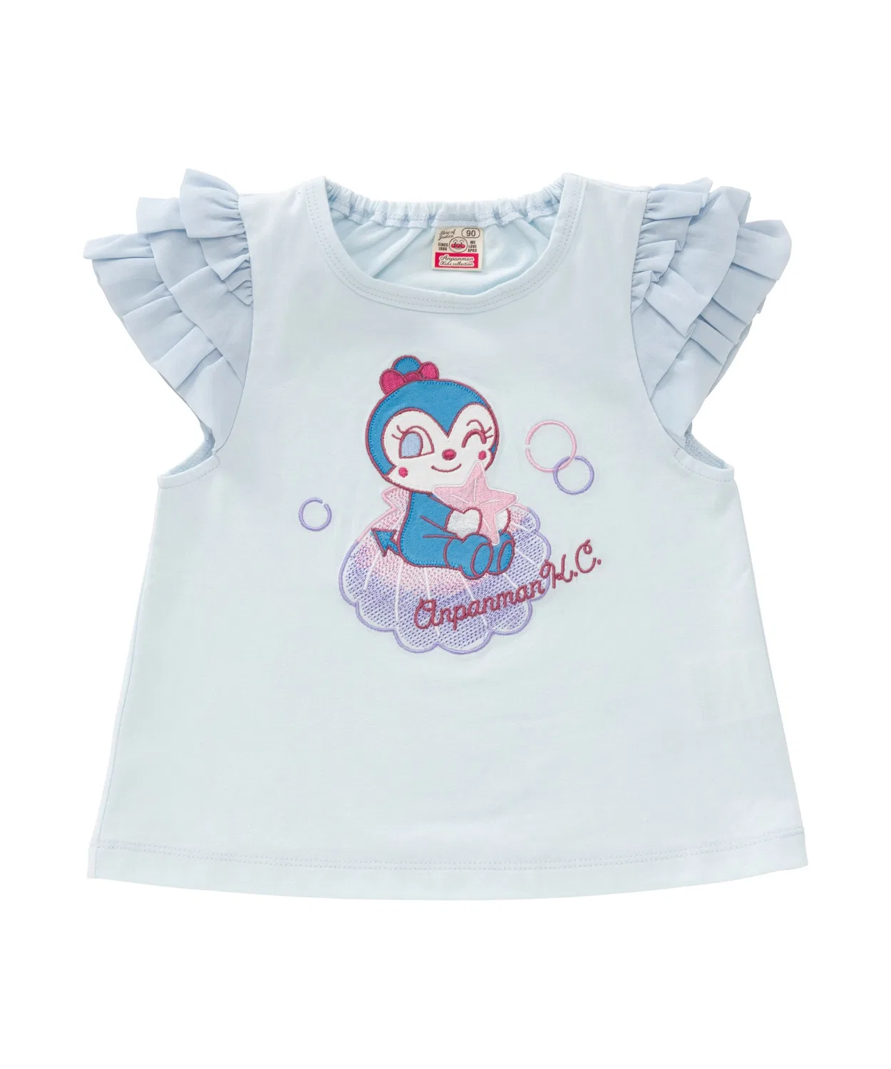 Детская футболка с длинным рукавомс аппликацией ANPANMAN KIDS COLLECTION, Sax Blue — фото 4