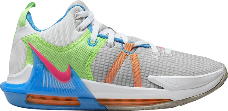 

Кроссовки Nike LeBron Witness 7 'Grey Fog Multi-Color', серый