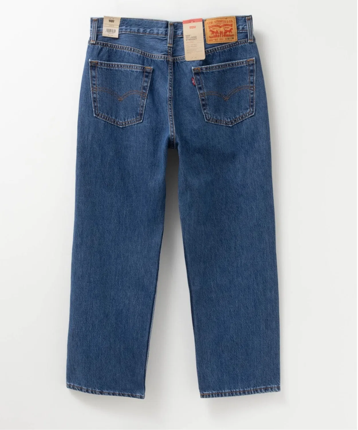 Мужские джинсы свободного кроя 565 Loose Straight Levi's, Indigo Blue