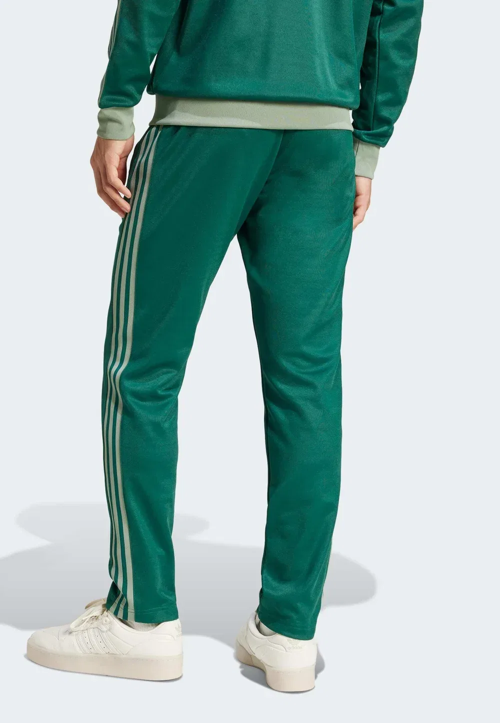 Классические спортивные штаны Adidas Originals, Collegiate Green/Silver Green — фото 2