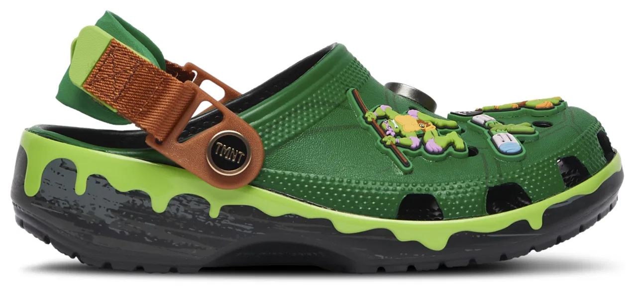 Сандалии для мальчиков Teenage Mutant Ninja Turtles Crocs, зеленый — фото 2