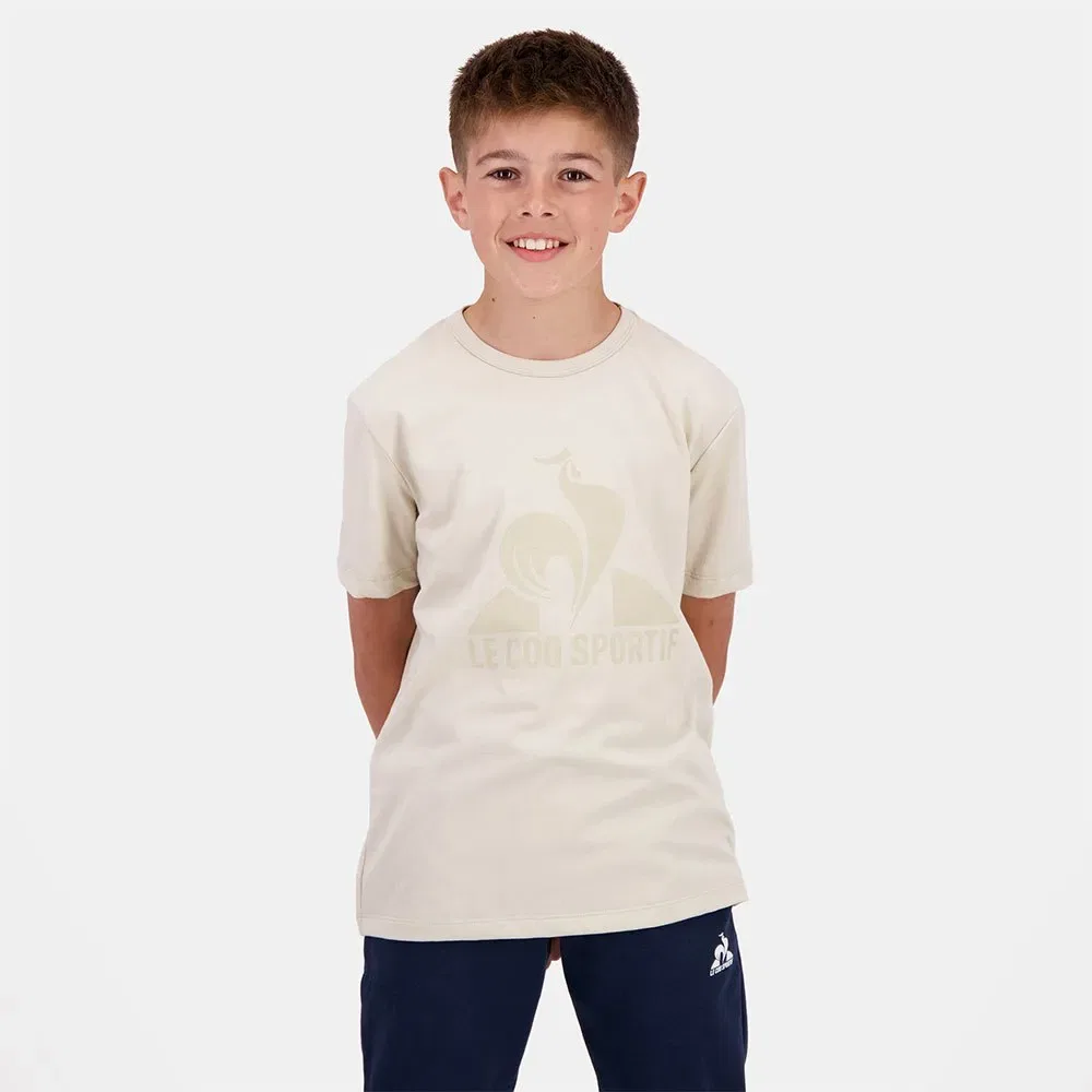 Футболка с коротким рукавом Bat N°3 Le Coq Sportif, бежевый — фото 4