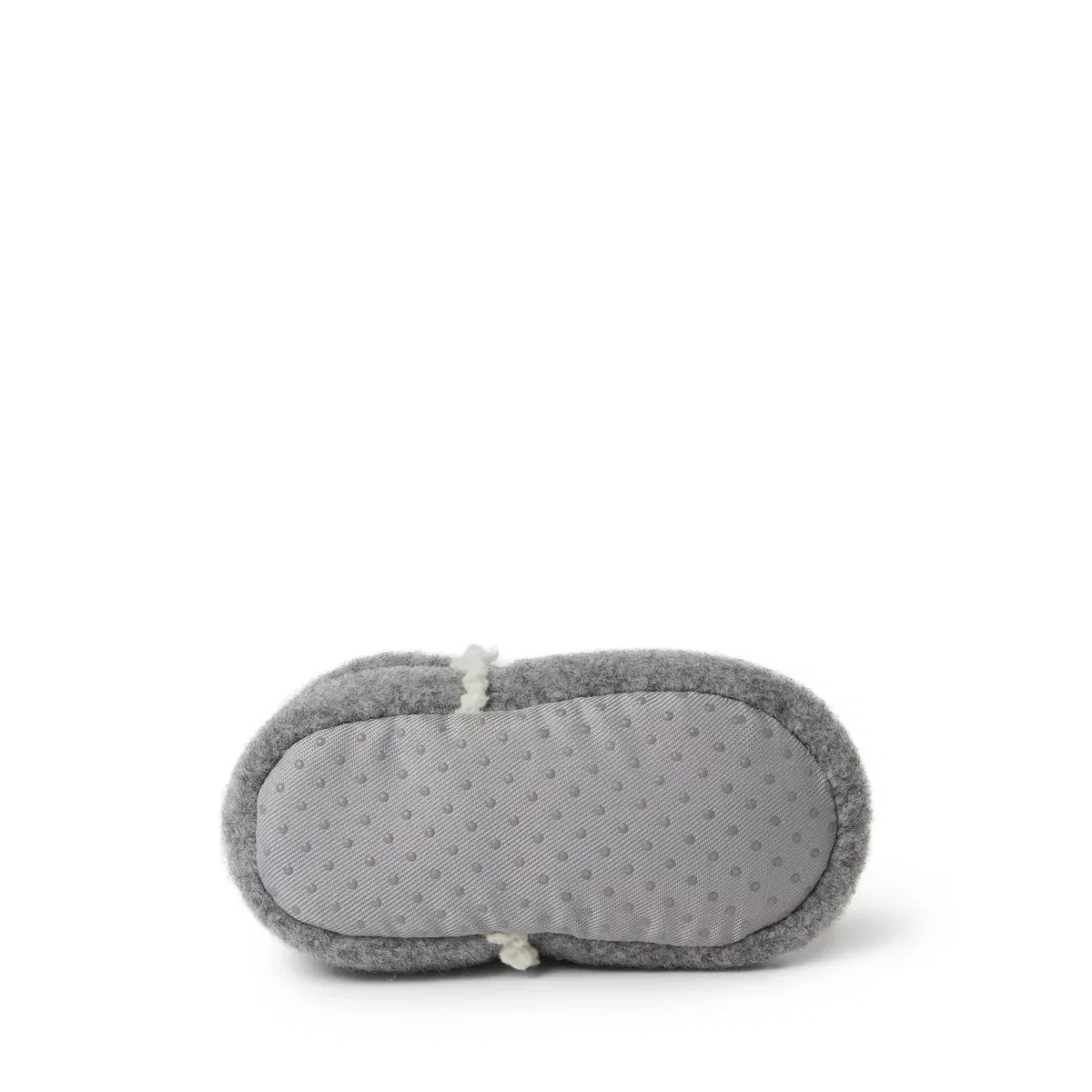 Детские тапочки-слиперы с искусственным мехом Emerson Dearfoams, Light Heather Grey — фото 4