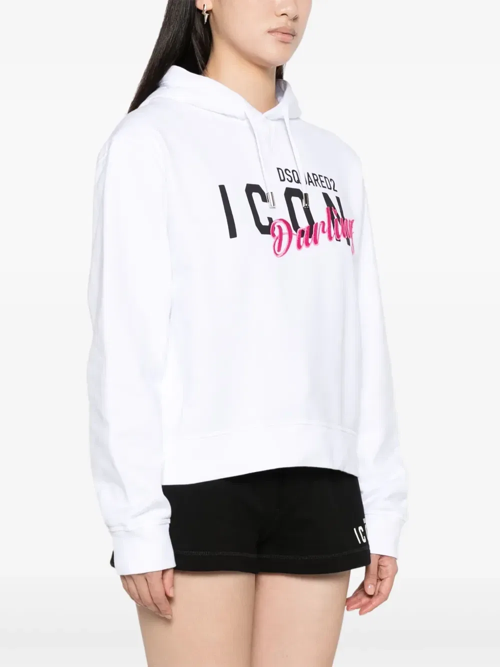 Худи Icon arling Cool Dsquared2, белый — фото 3