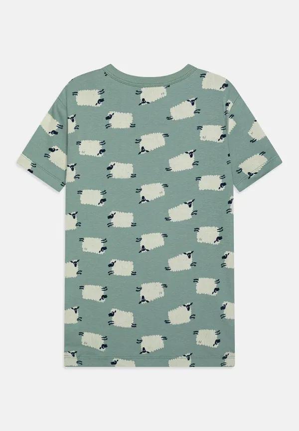Комплект из 3 футболок с принтом животных Junior tee unisex, Petit Bateau, multi-coloured, мультиколор — фото 2