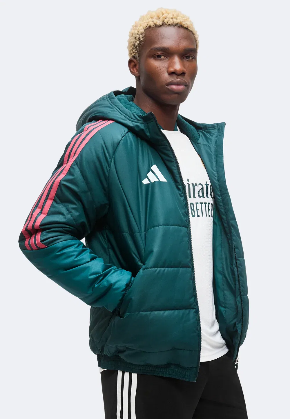 Куртка Real Madrid Tiro26 - клубная одежда Adidas Performance, Aurora Ivy/Wild Pink — фото 4