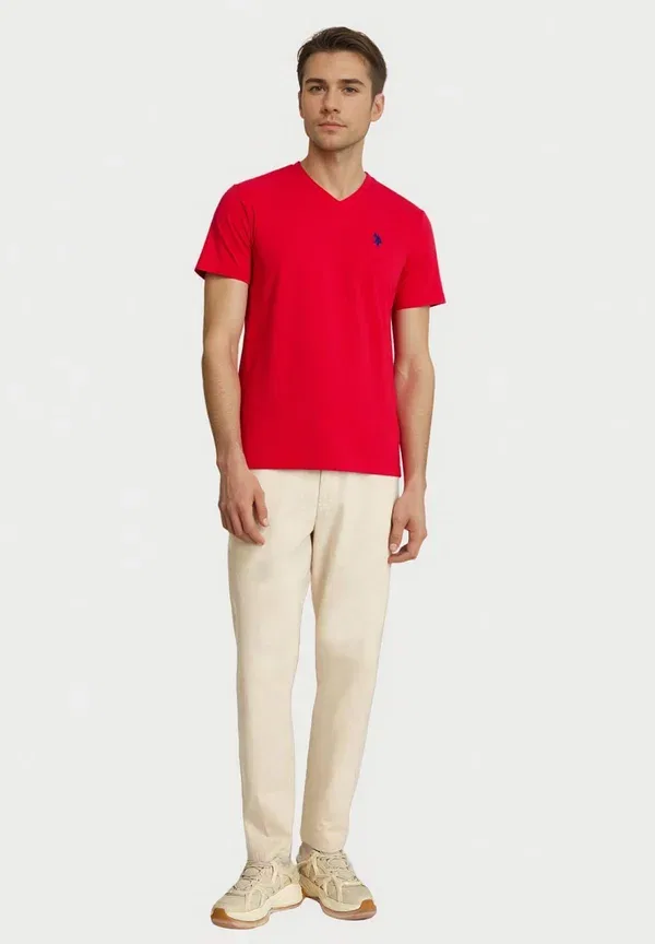 Футболка хлопковая Basic T-shirt U.S. Polo Assn., многоцветный, мультиколор