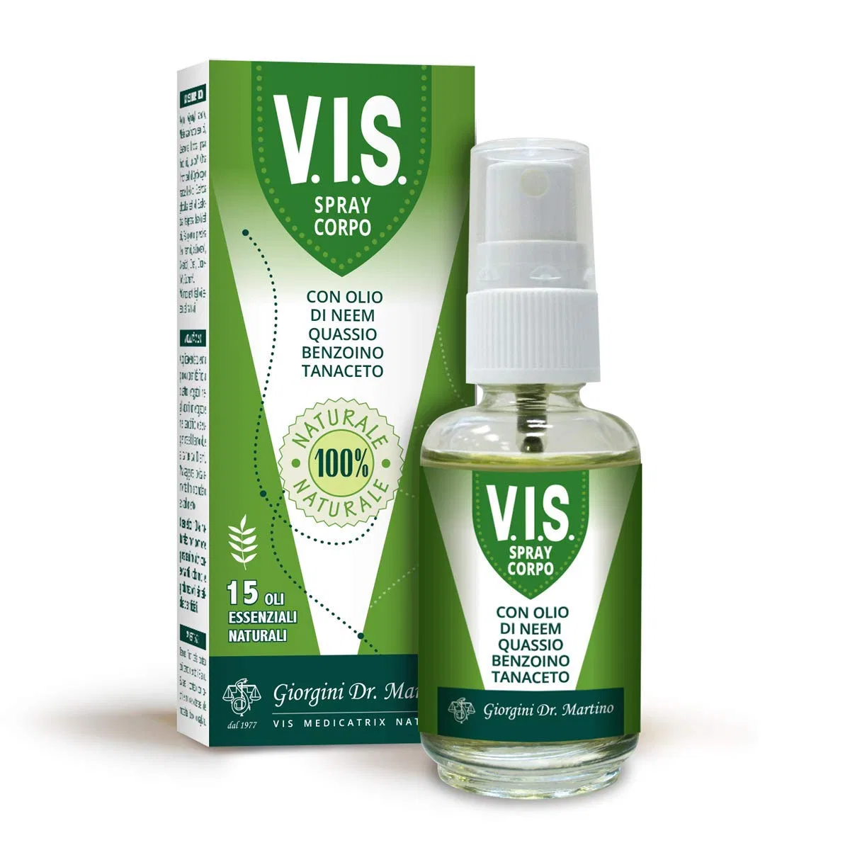 Спрей для тела Dr Giorgini V.I.S., 30 мл, Frisch