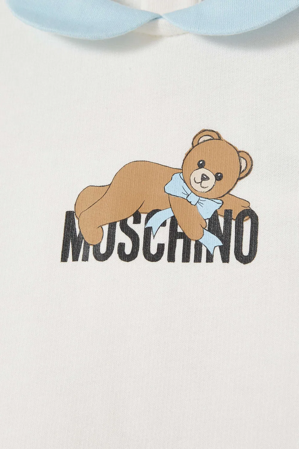 Пижама с принтом медвежонка Moschino, белый — фото 3
