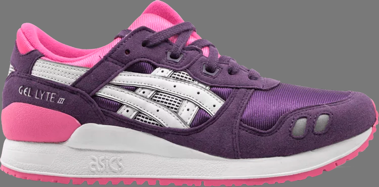 Кроссовки gel lyte 3 gs 'purple white' Asics, фиолетовый - фото