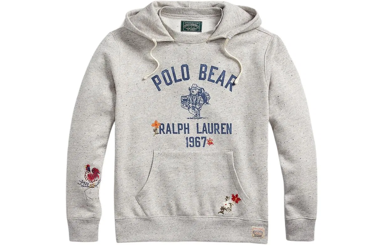 Свитшот мужской серый, Polo Ralph Lauren