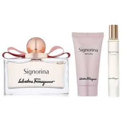 Парфюмерный набор Signorina Salvatore Ferragamo, 100 мл + 10 мл + 50 мл