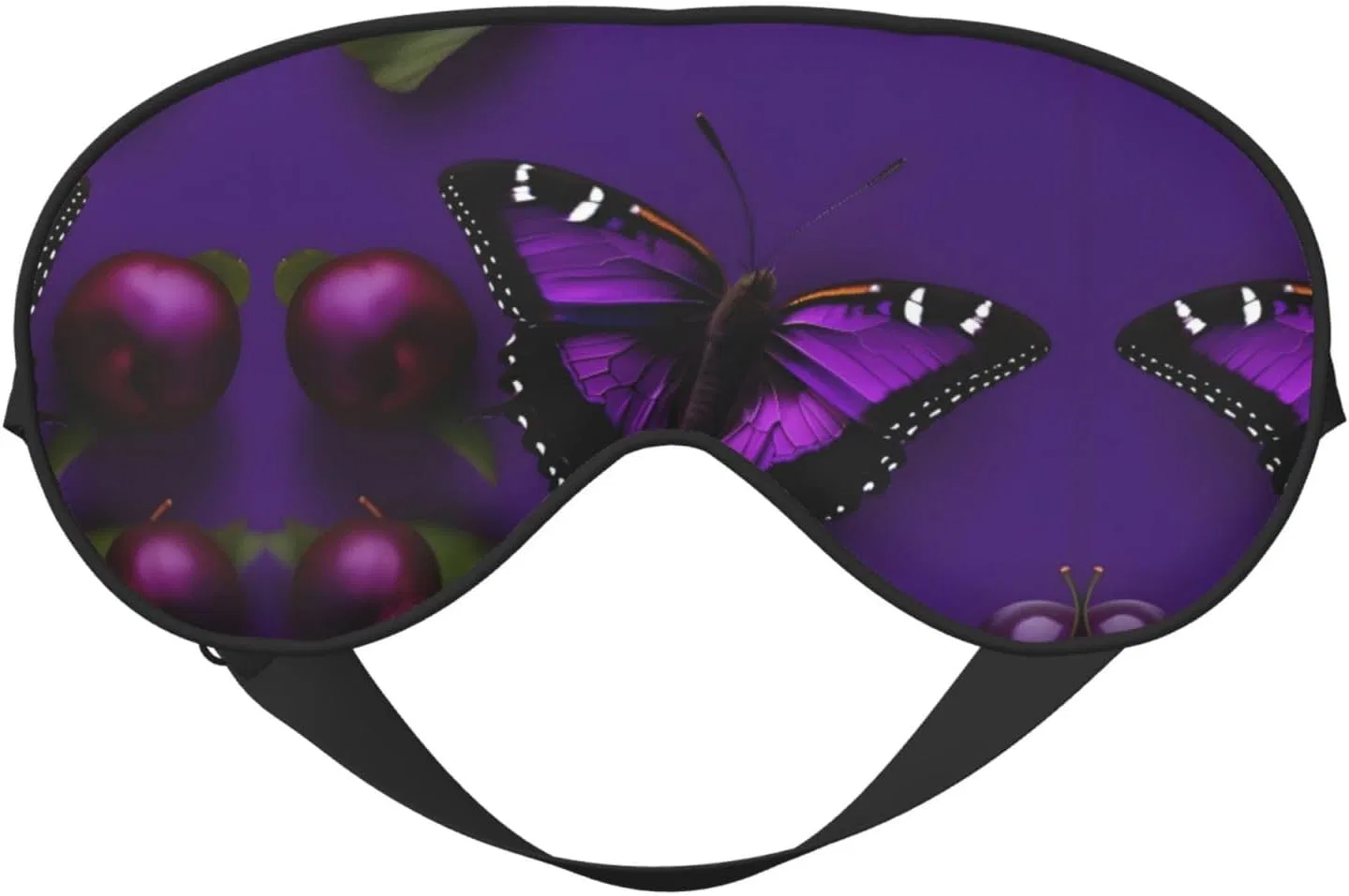 Маска для сна, SSIMOO, 20x10,2 см, Violet / Plum