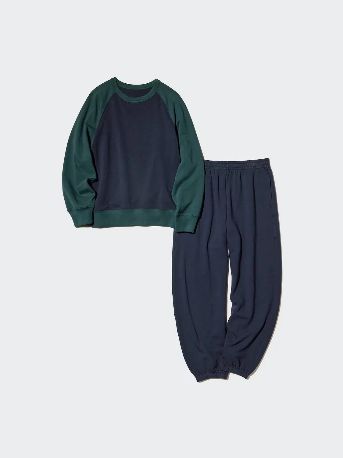 Комплект Uniqlo, ультраэластичный, темно-синий