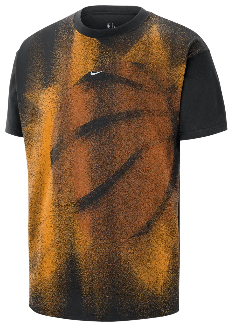 Мужская футболка с графикой команды Suns Icon Nike, черный
