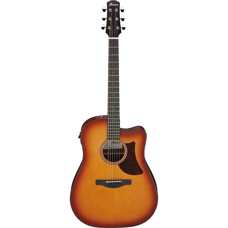 

Ibanez AAD50CE Advanced Acoustic Guitar, Purpleheart, Light Brown Sunburst AAD50CELBS