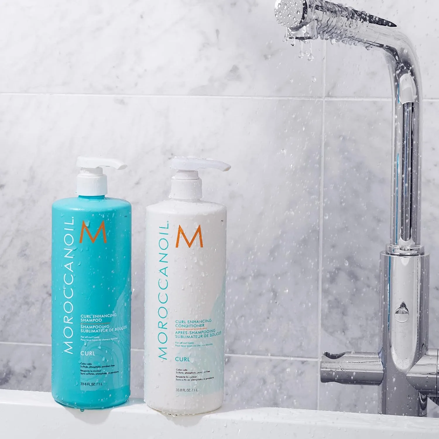 Набор шампуня и кондиционера Moroccanoil для усиления завивки, 950 г. — фото 2