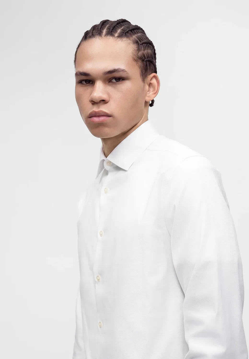 Повод - рубашка Calvin Klein, White — фото 4