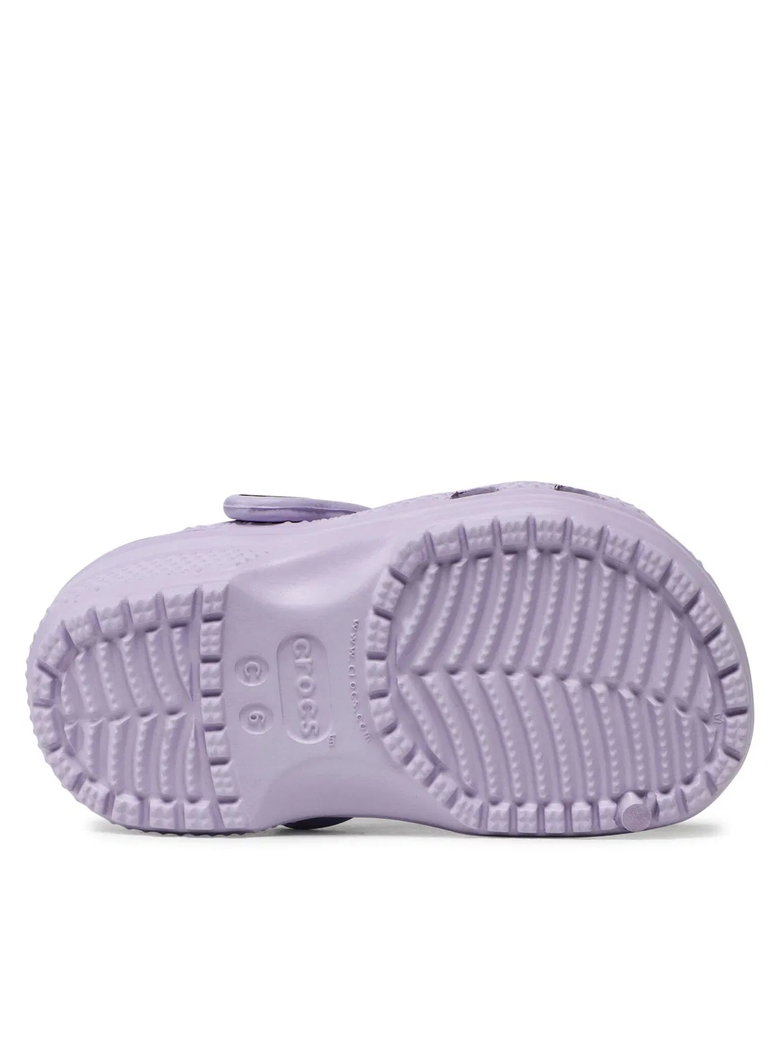 Шлепанцы для девочки Classic Clog Crocs, фиолетовый — фото 4