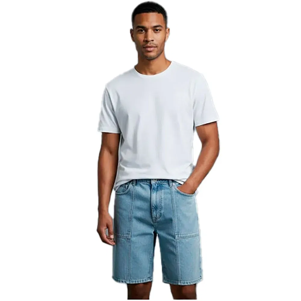 Шорты джинсовые Calvin Klein, белый