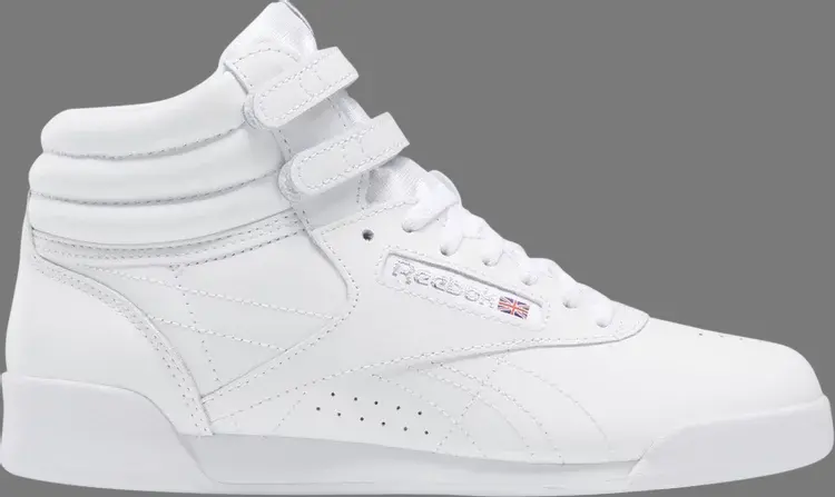

Кроссовки freestyle high j 'triple white' Reebok, белый