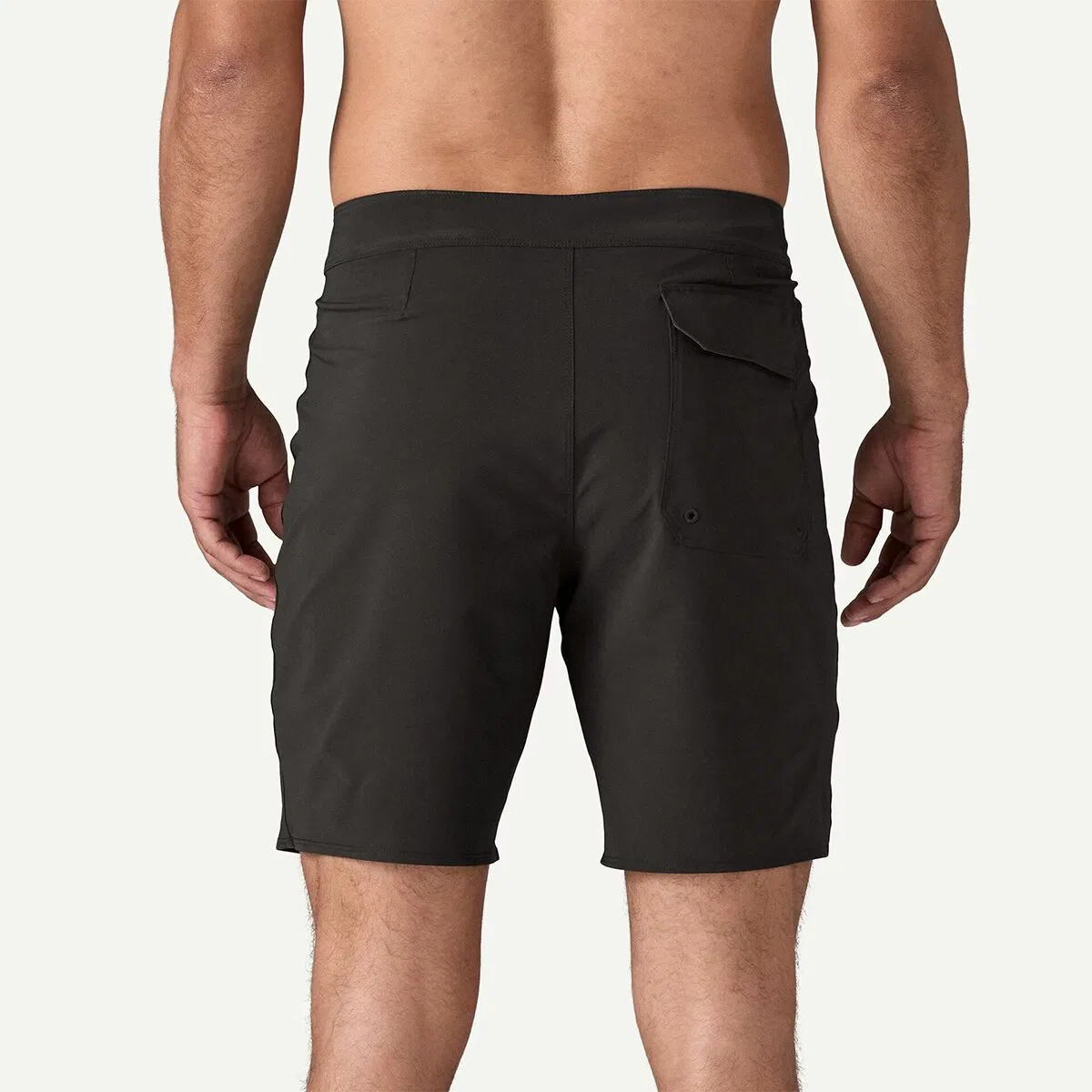 Мужские шорты для серфинга с четырехсторонней растяжкой Patagonia Hydropeak 18in Boardshorts, черный — фото 4