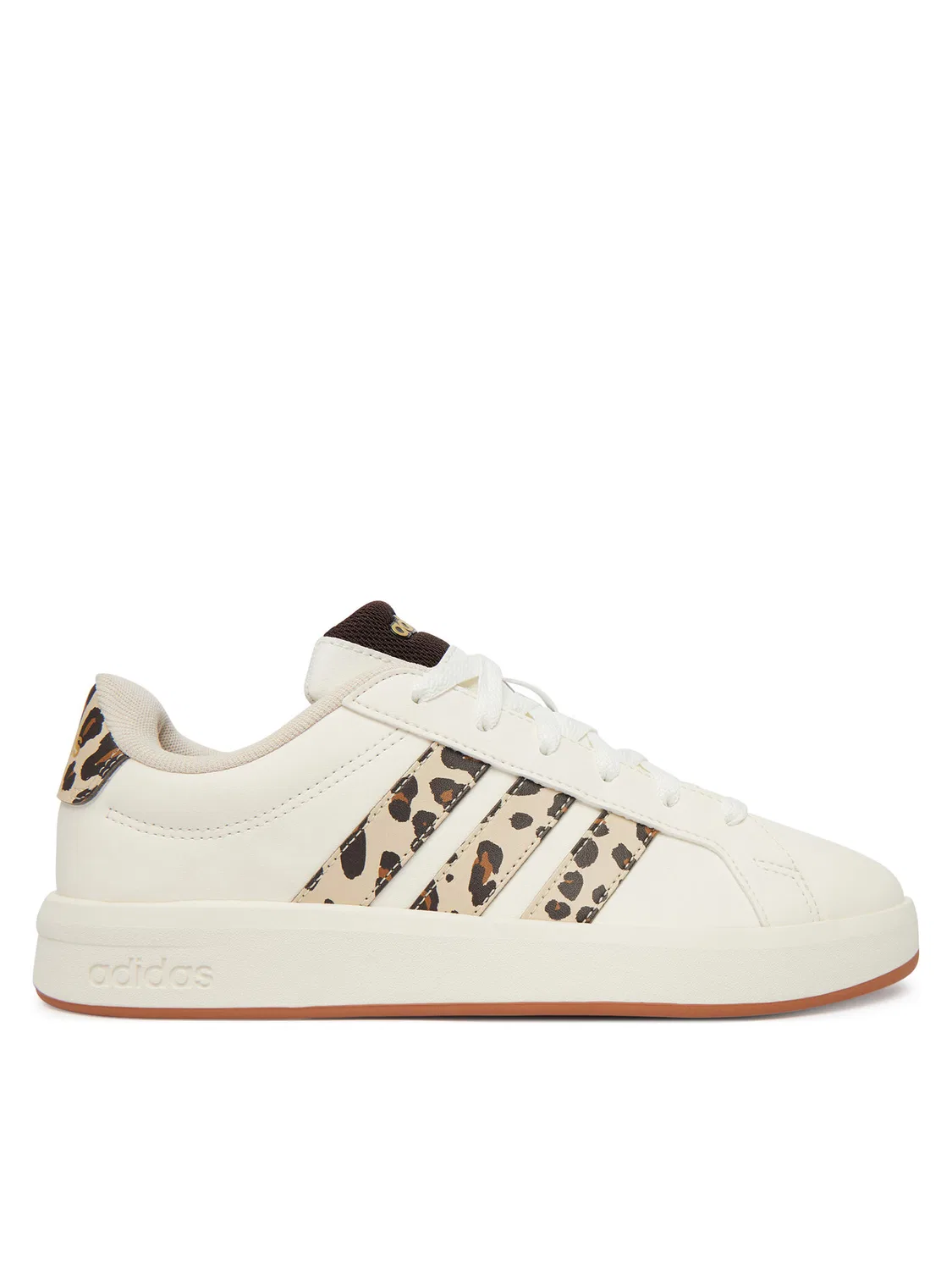 Кроссовки для девочки Grand Court Shoes Junior Adidas, белый