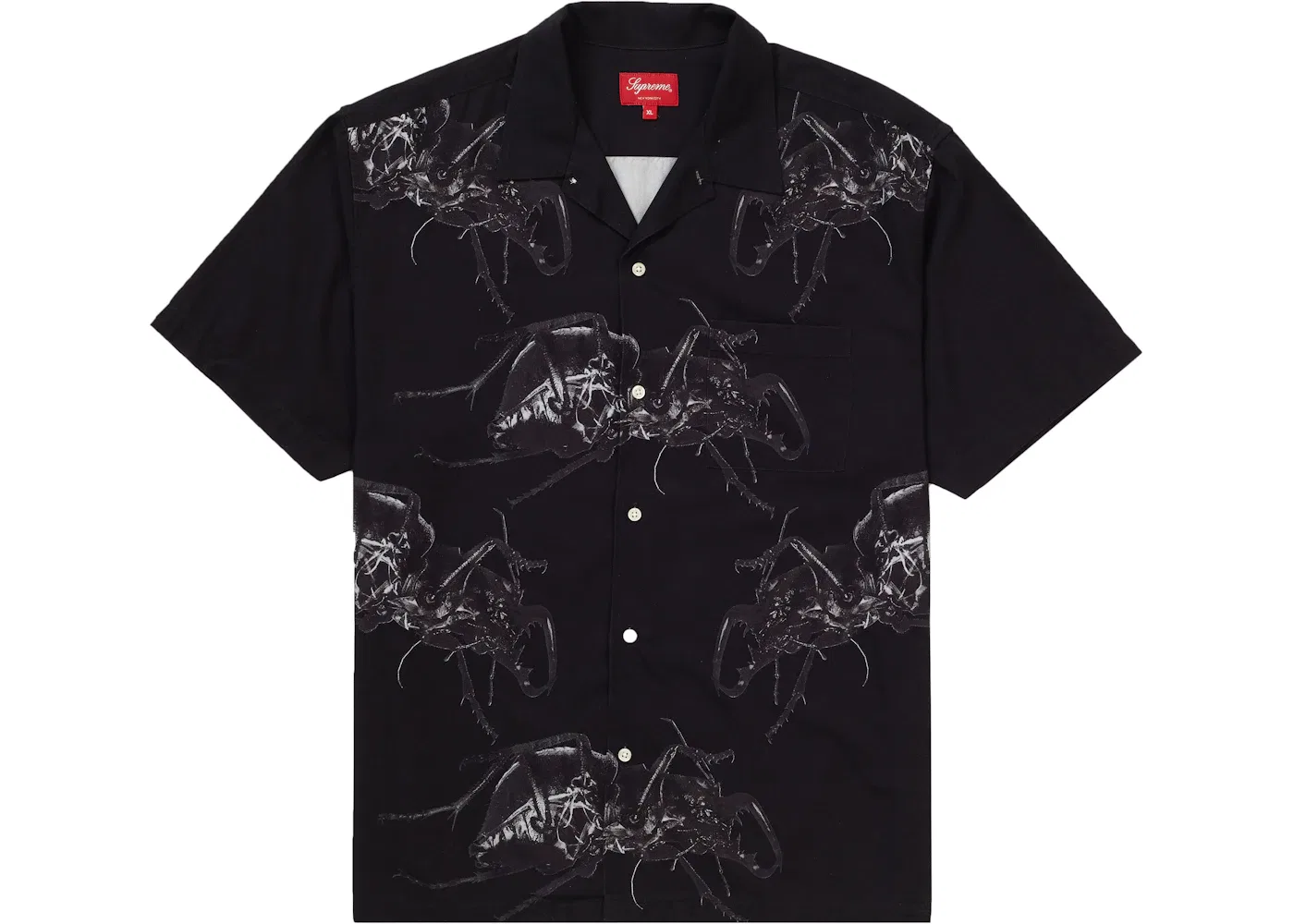 Мужская футболка с коротким рукавом Supreme Beetle, Black
