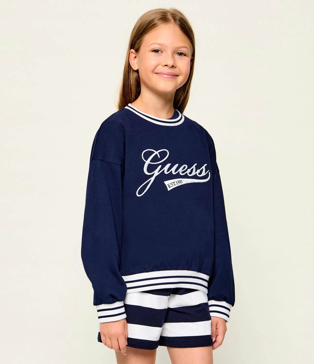Свитшот Guess, темно-синий