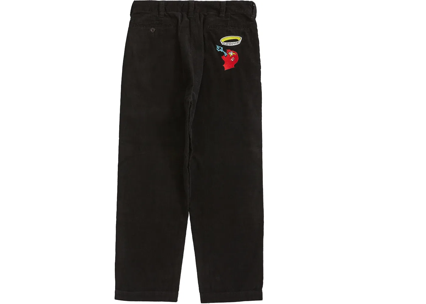 Мужские брюки-чинос из вельвета Supreme Gonz Corduroy Chino Pant, Black — фото 2