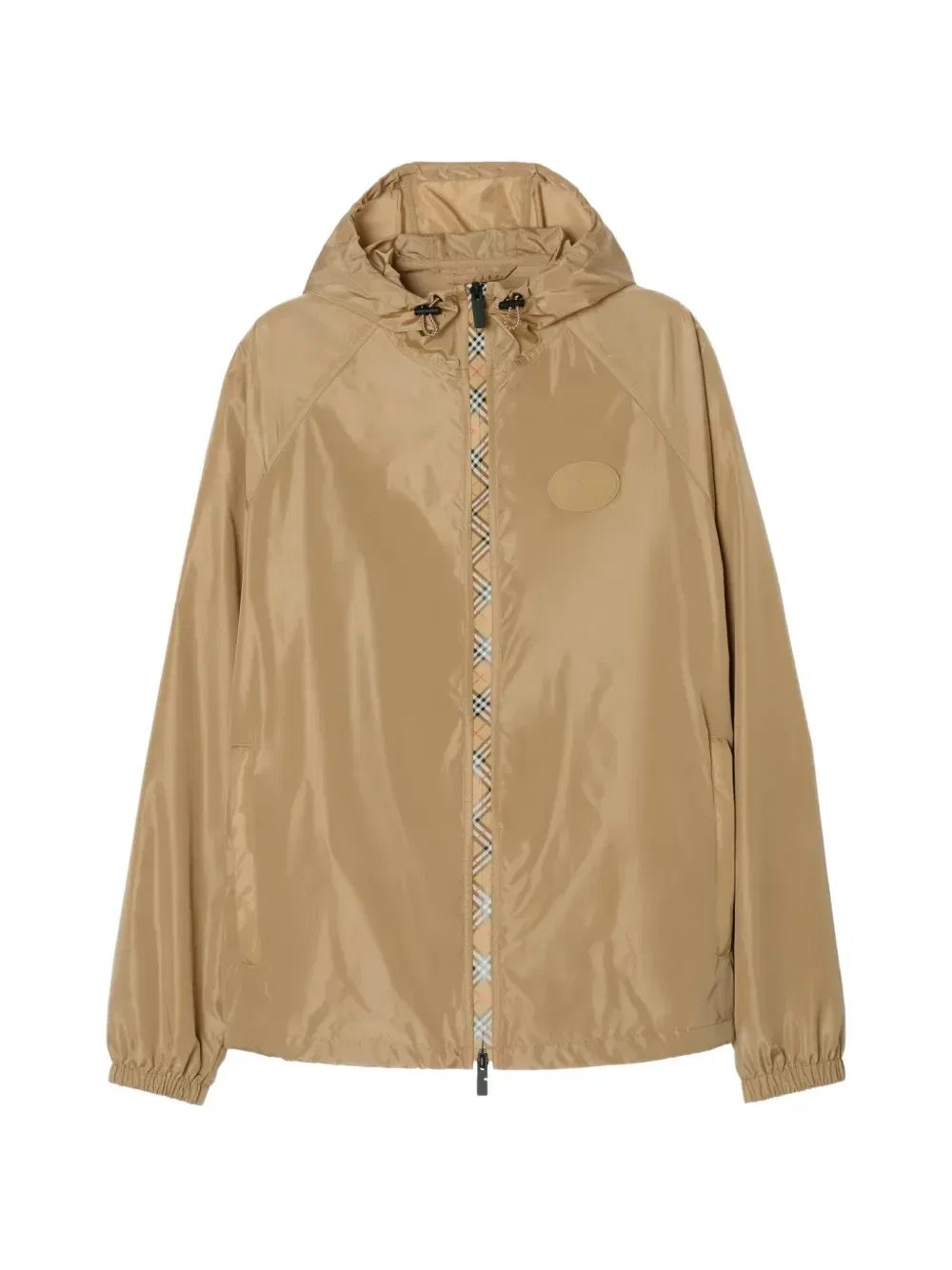 Куртка Burberry с капюшоном, бежевая