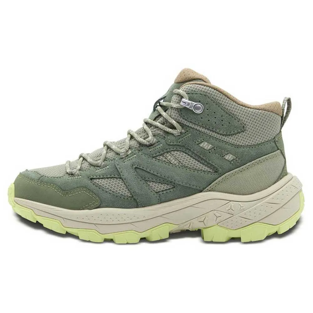 Походные ботинки Jack Wolfskin Vojo Tour Texapore Mid, зеленый — фото 3