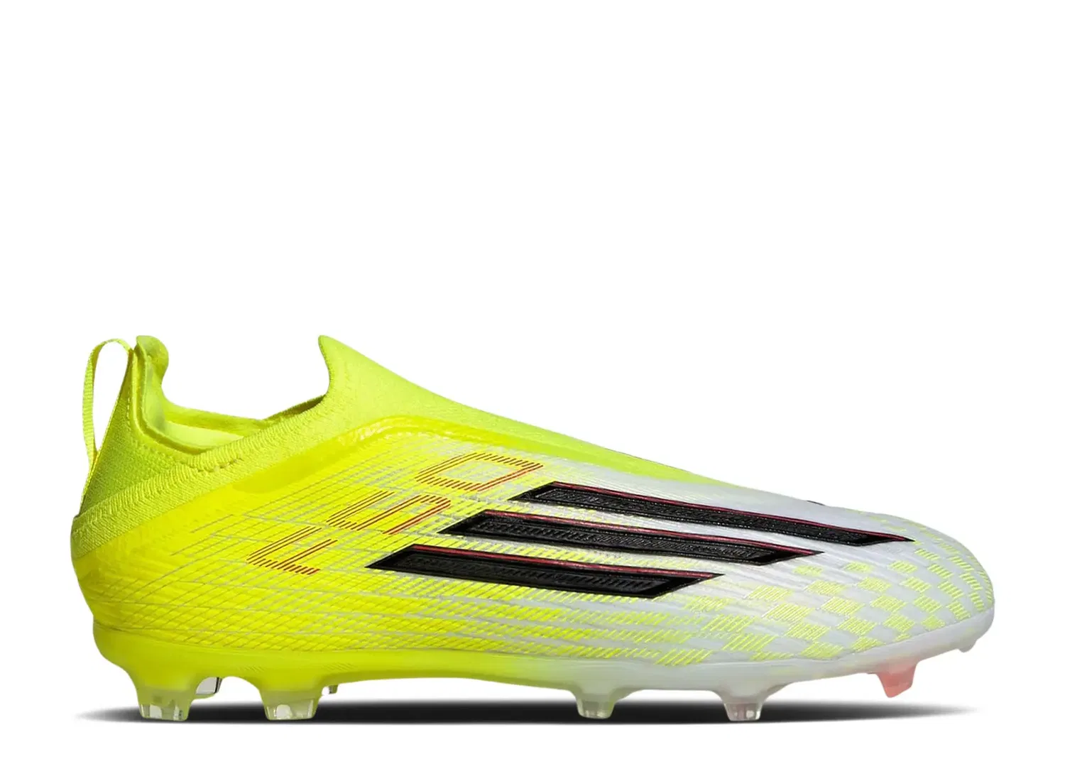 Бутсы Adidas F50 Elite Laceless FG GS, желтый