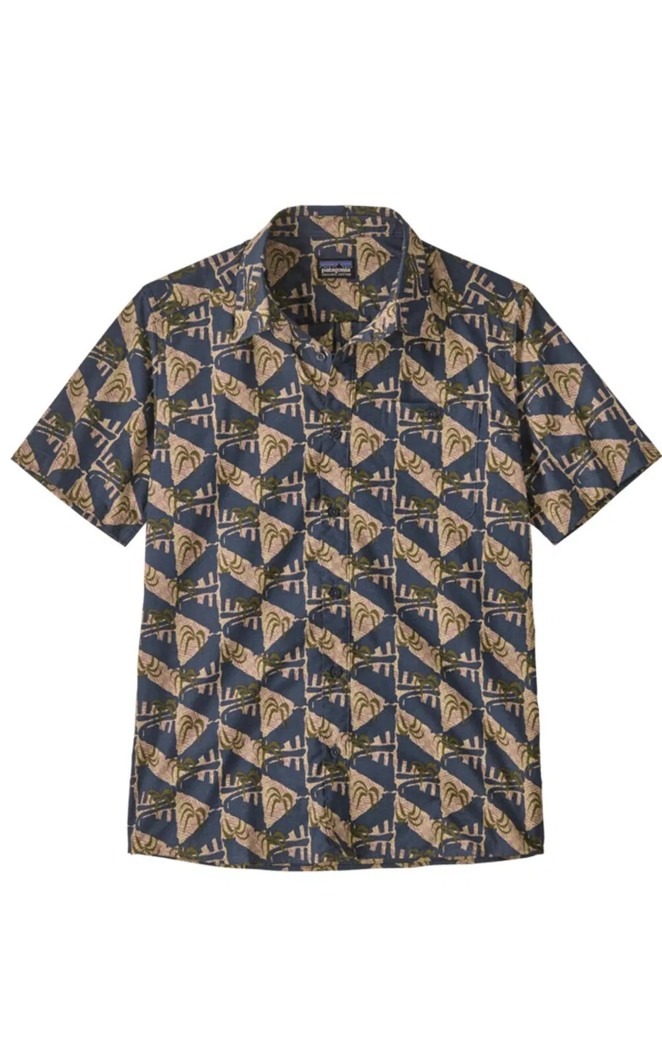 Мужской хлопковый лонгслив Patagonia Go To Shirt, Bunt