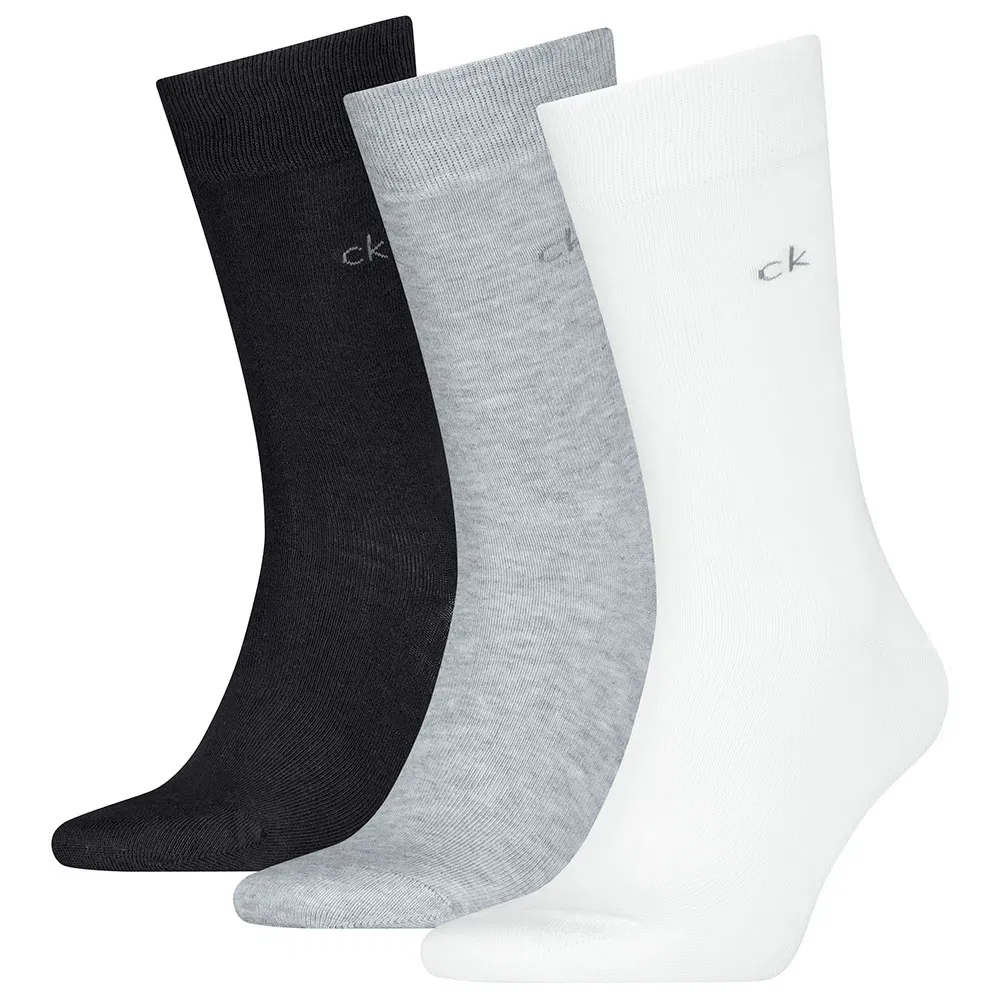 Носки 3 пары Calvin Klein, мультиколор