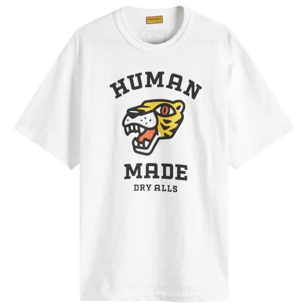 

Футболка с головой тигра Human Made, белый