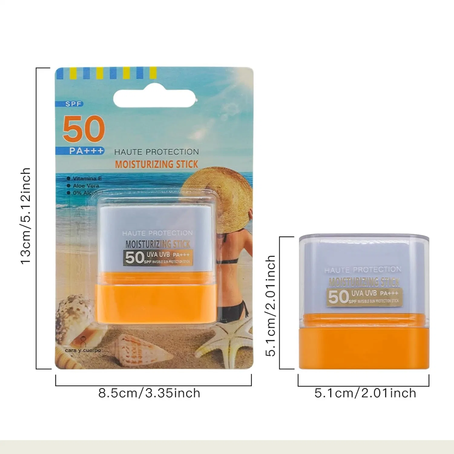Солнцезащитный стик SPF 50, для лица и тела, 50 г Generisch — фото 2