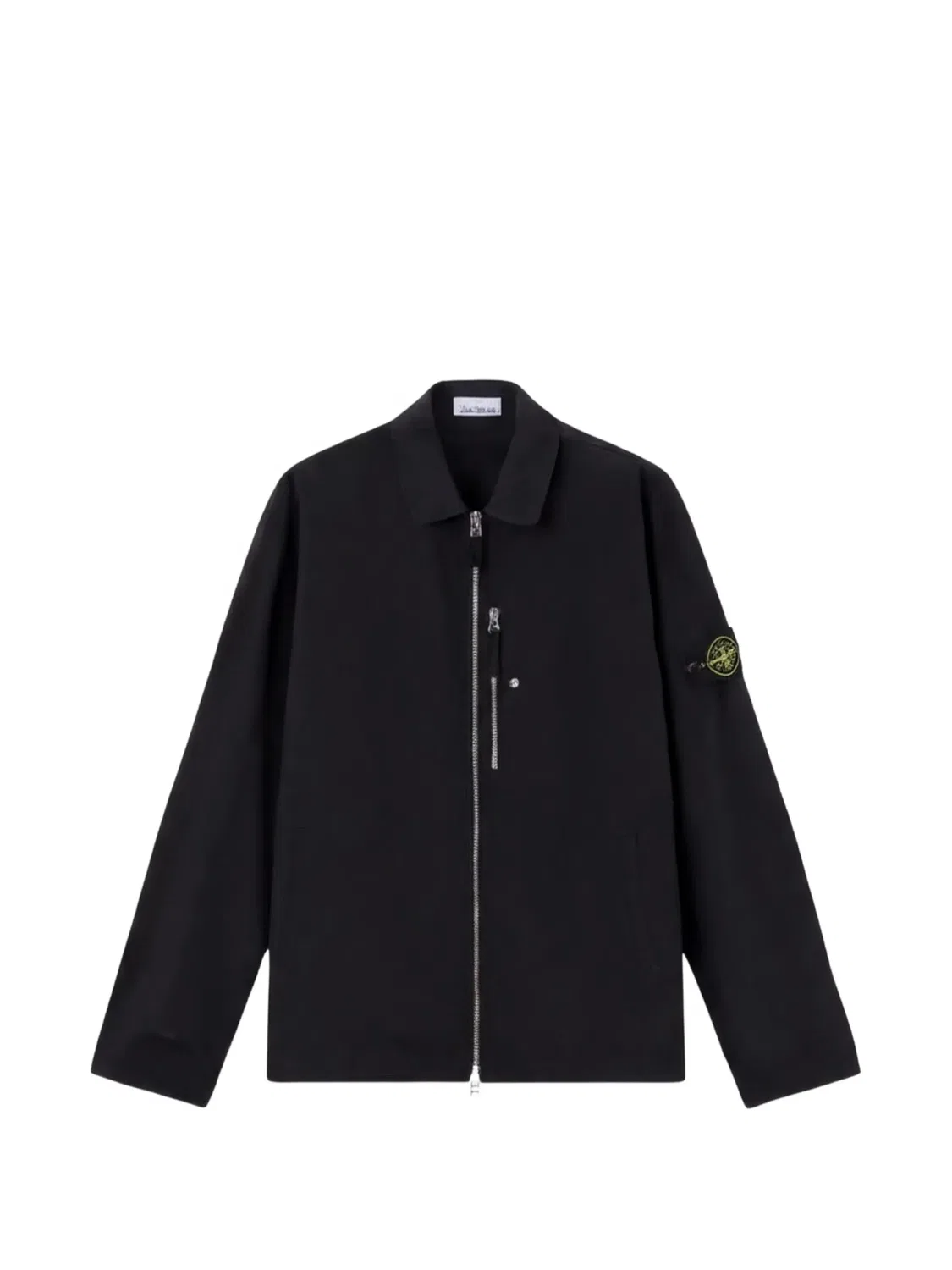 Stone Island Рубашка-куртка с молнией Черный