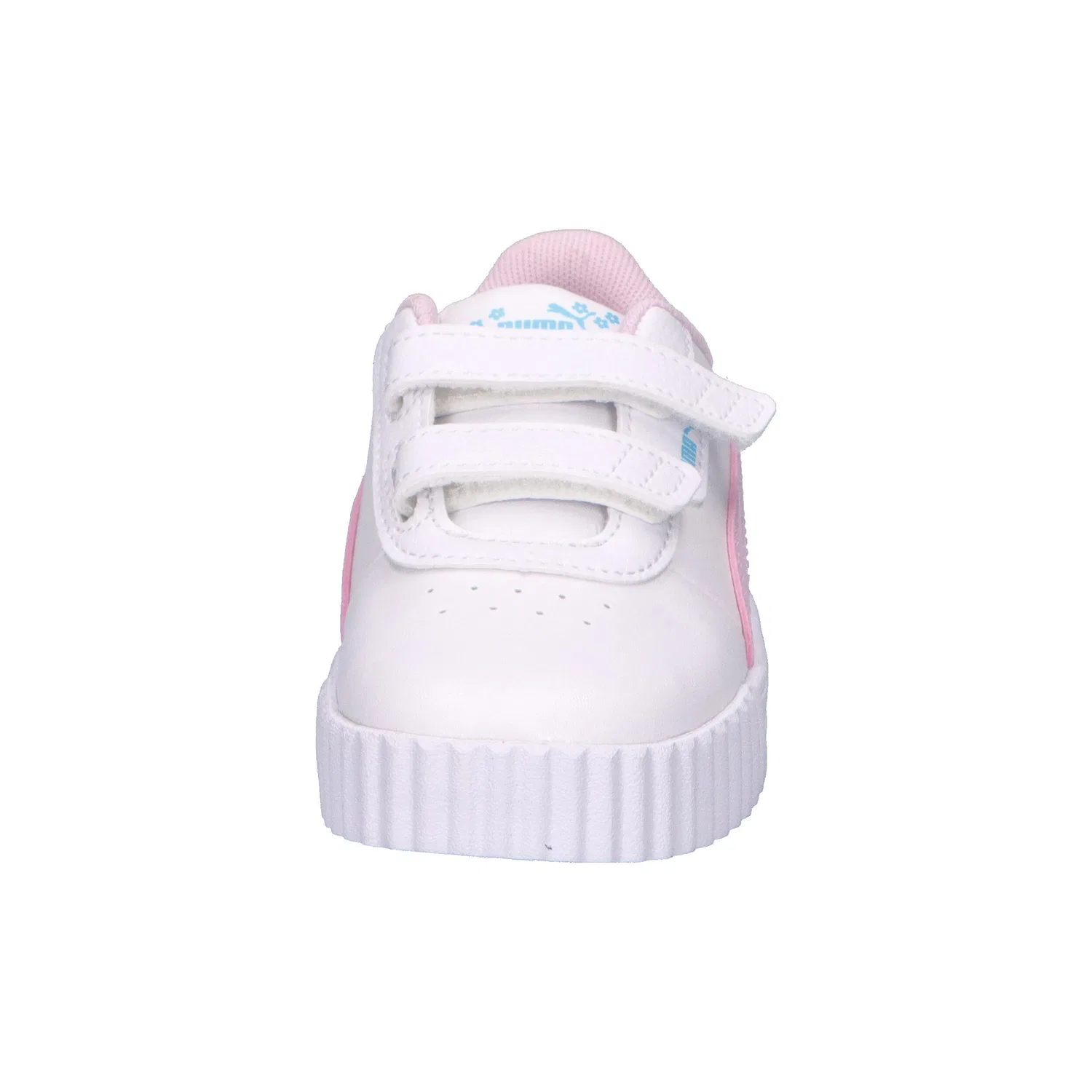 Детские кроссовки для девочек с дизайном Carina 3.0 Jelly Heaven Puma, Цвет Weiss Rosa Weiss — фото 3