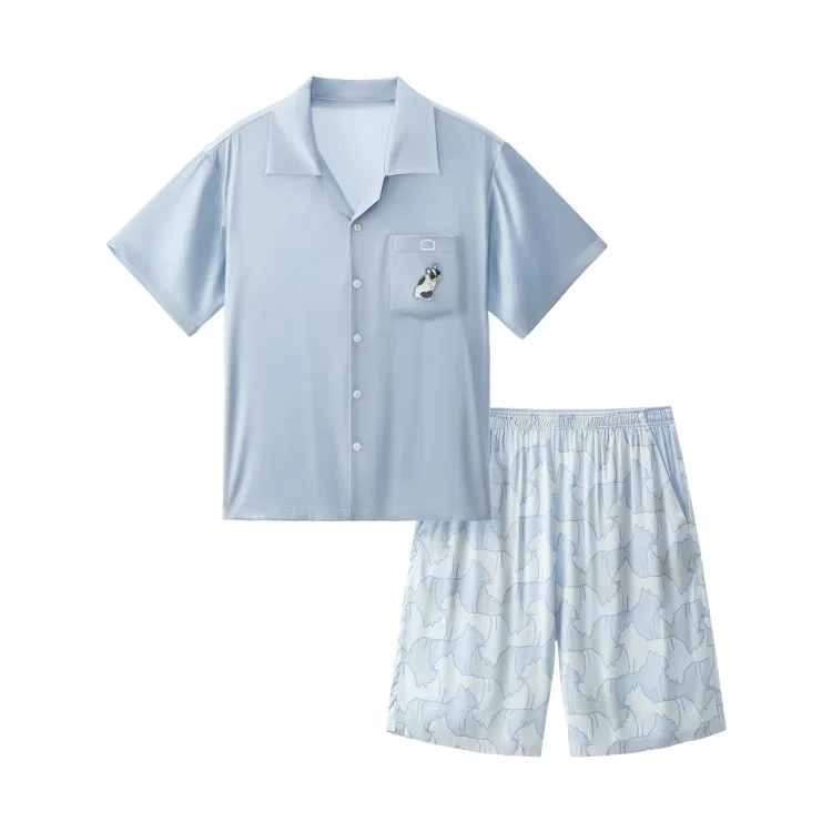 Детский комплект пижам Unisex BANANA IN, Ice Blue Fa Dou Shadow